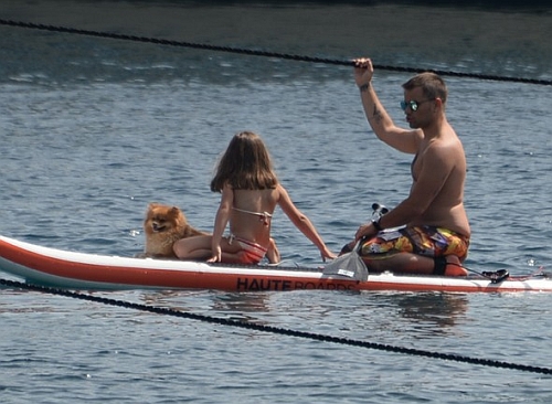 Pınar Altuğ Bodrum'da Tatilde