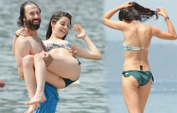 Elvin Levinler'in sevgilisiyle tatil keyfi