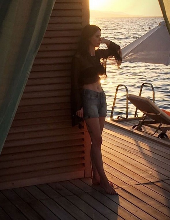 Defne’nin kumsal keyfi