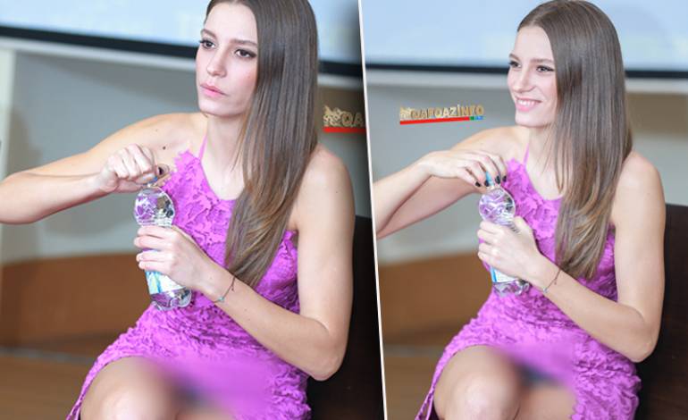 Serenay Sarıkaya minisiyle nefes kesti! 