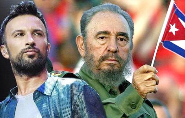 Tarkan'dan Fidel Castro mesajı