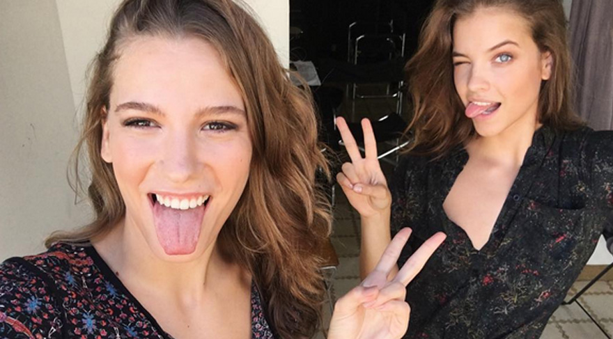 Barbara Palvin bir dergi için çıplak poz verdi