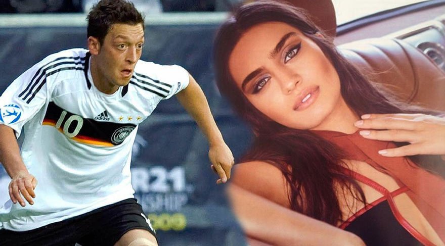 Mesut Özil ile Amine Gülşe aşkı Alman basınında