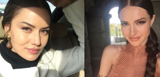 Otilia ve Fahriye Evcen'in şaşırtan benzerliği