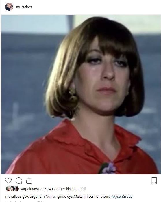 Ayşen Gruda'nın vefatı ünlü isimleri yasa boğdu! 