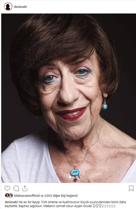 Ayşen Gruda'nın vefatı ünlü isimleri yasa boğdu! 