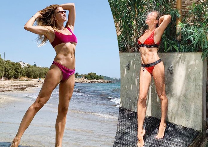 Ivana Sert'in bikinili paylaşımı dikkat çekti!