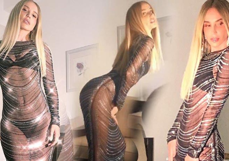 Gülşen’in ışıltılı bikinisi Instagram'ı salladı!