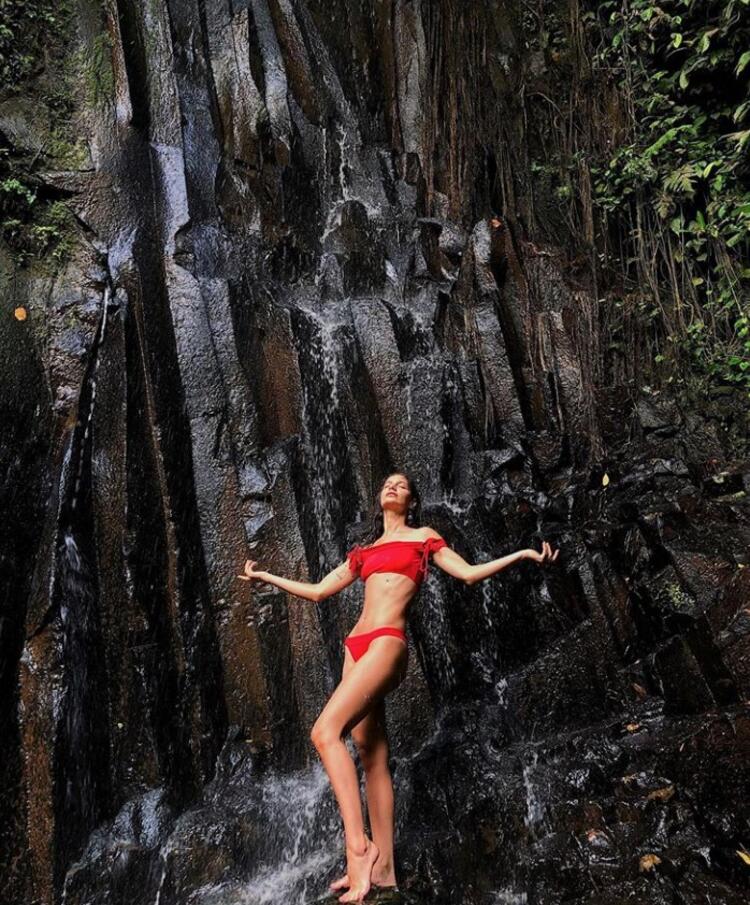 Gülcan Arslan'ın Bali tatili