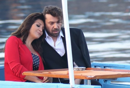 Sibel Can Halil Sezai ile klip çekti