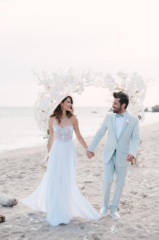 Beren Saat ile Kenan Doğulu'nun düğün fotoğrafları...