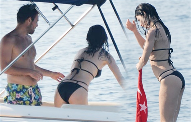 Merve Boluğur ve Murat Dalkılıç'ın aşk tatili