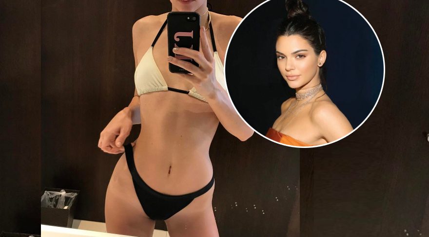 Kendall Jenner’dan iddialı poz