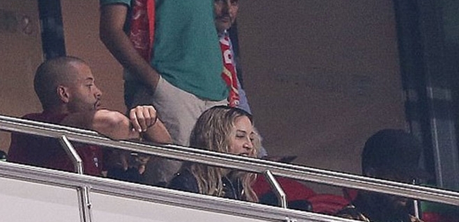 Madonna'nın futbol coşkusu