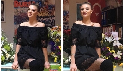 Türkiye'nin Top Modeli Merve Akkanat Podyumda