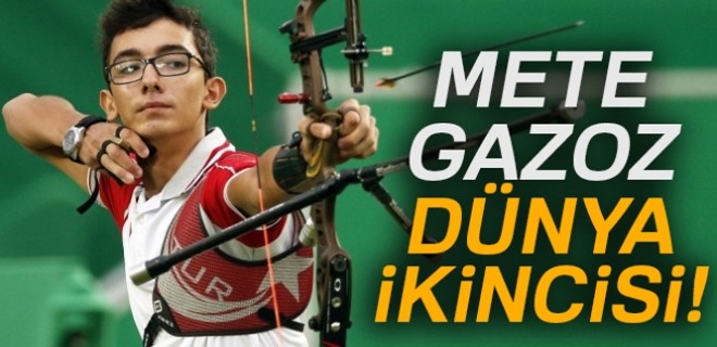 Mete Gazoz dünya ikincisi