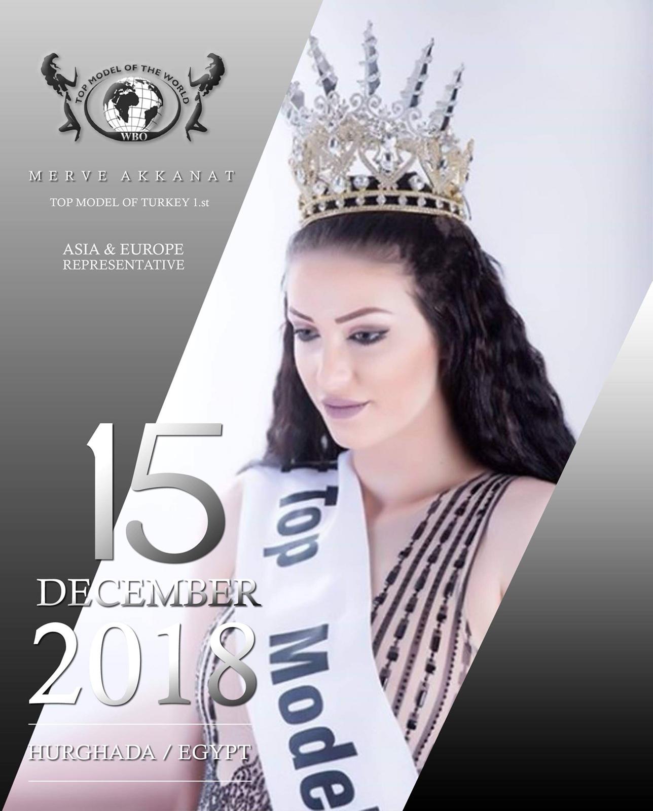 Top Model of the World Finalisti Merve Akkanat