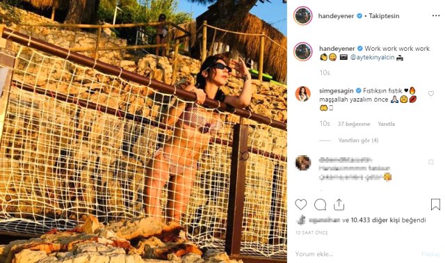 Hande Yener yürek hoplattı