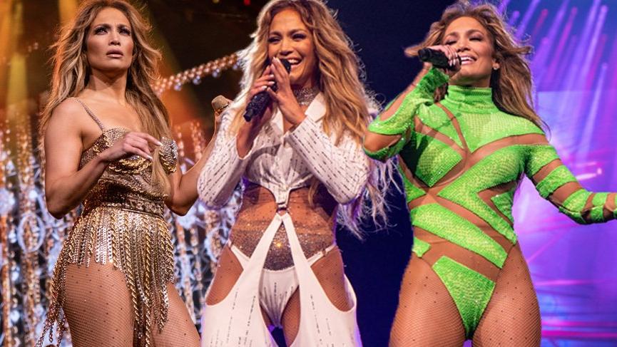 Jennifer Lopez’in Antalya konserinde giydiği kıyafetler beğenilmedi