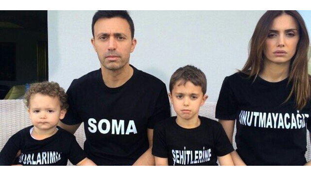 Mustafa Sandal'dan Soma'ya anlamlı destek