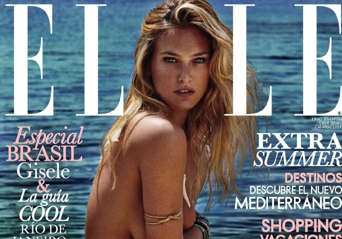 Bar Refaeli by Xavi Gordo for Elle Spain June 2014