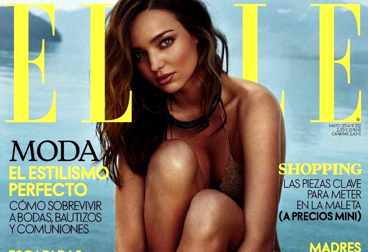 Miranda Kerr by Xavi Gordo for Elle Spain May 2014