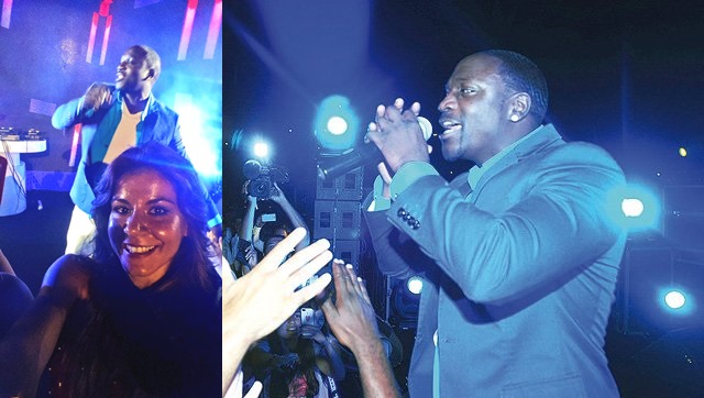 Banu Öztürk Bodrum'da Akon Konserinde