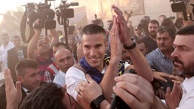 Robin Van Persie, Fenerbahçe için İstanbul'da!