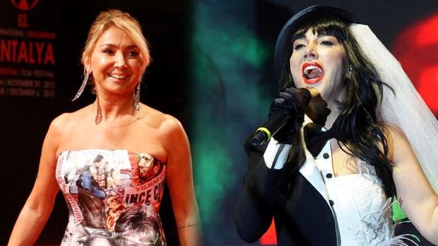 Hande Yener ve Yonca Evcimik arasında şarkı kavgası